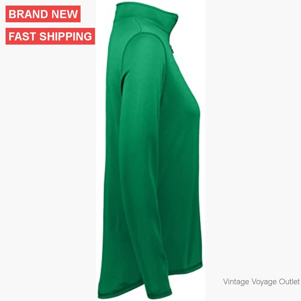 Performance Quarter Zip Pullover, Moisture Wickin… - image 5